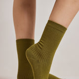 Everyday Socks - Mossy Green