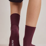 Everyday Socks - Plum