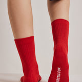 Everyday Socks - Flame Red