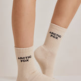 Pilates Grip Socks - Off White