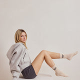 Pilates Grip Socks - Off White