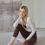 Pilates Grip Socks - Pale Lilac