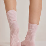 Pilates Grip Socks - Pale Lilac
