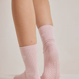 Pilates Grip Socks - Pale Lilac