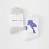 Sporty Socks - Cocoa Powder