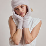 The Cashmere Gloves - Almond Milk