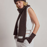 The Cashmere Scarf - Chocolate Brown