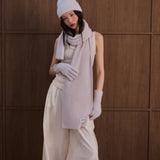 The Cashmere Scarf - Almond Milk