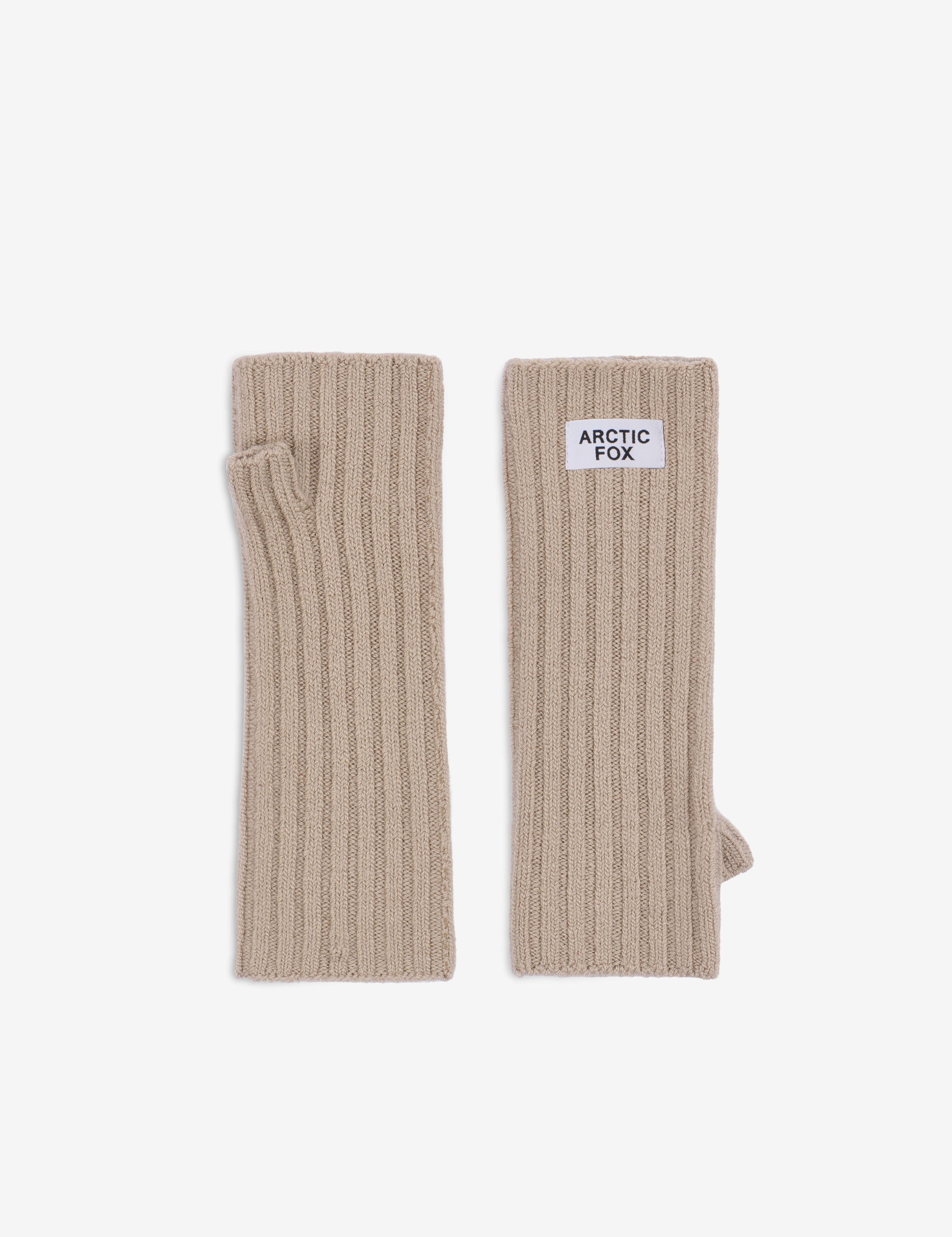 Merino Wool Fingerless Gloves