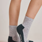 The Hiking Sock - Grey Melange