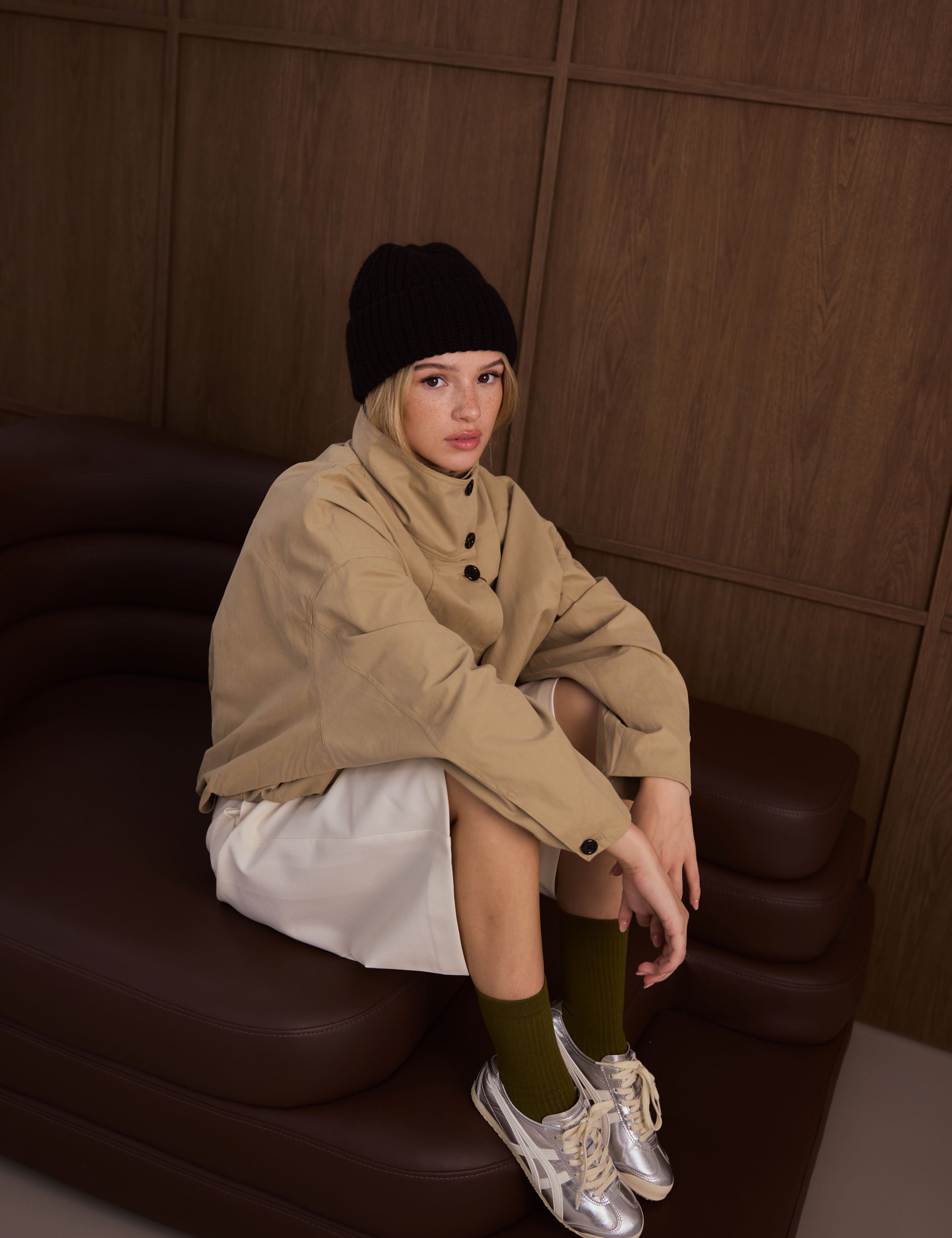 The Merino Wool Beanie - Classic Black
