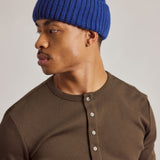 The Merino Wool Beanie - Denim Blue
