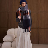 The Merino Wool Beanie - Denim Blue