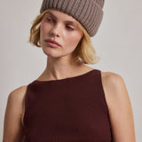 The Merino Wool Beanie - Earthly Grey