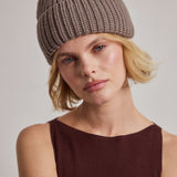 The Merino Wool Beanie - Earthly Grey