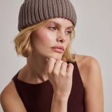 The Merino Wool Beanie - Earthly Grey