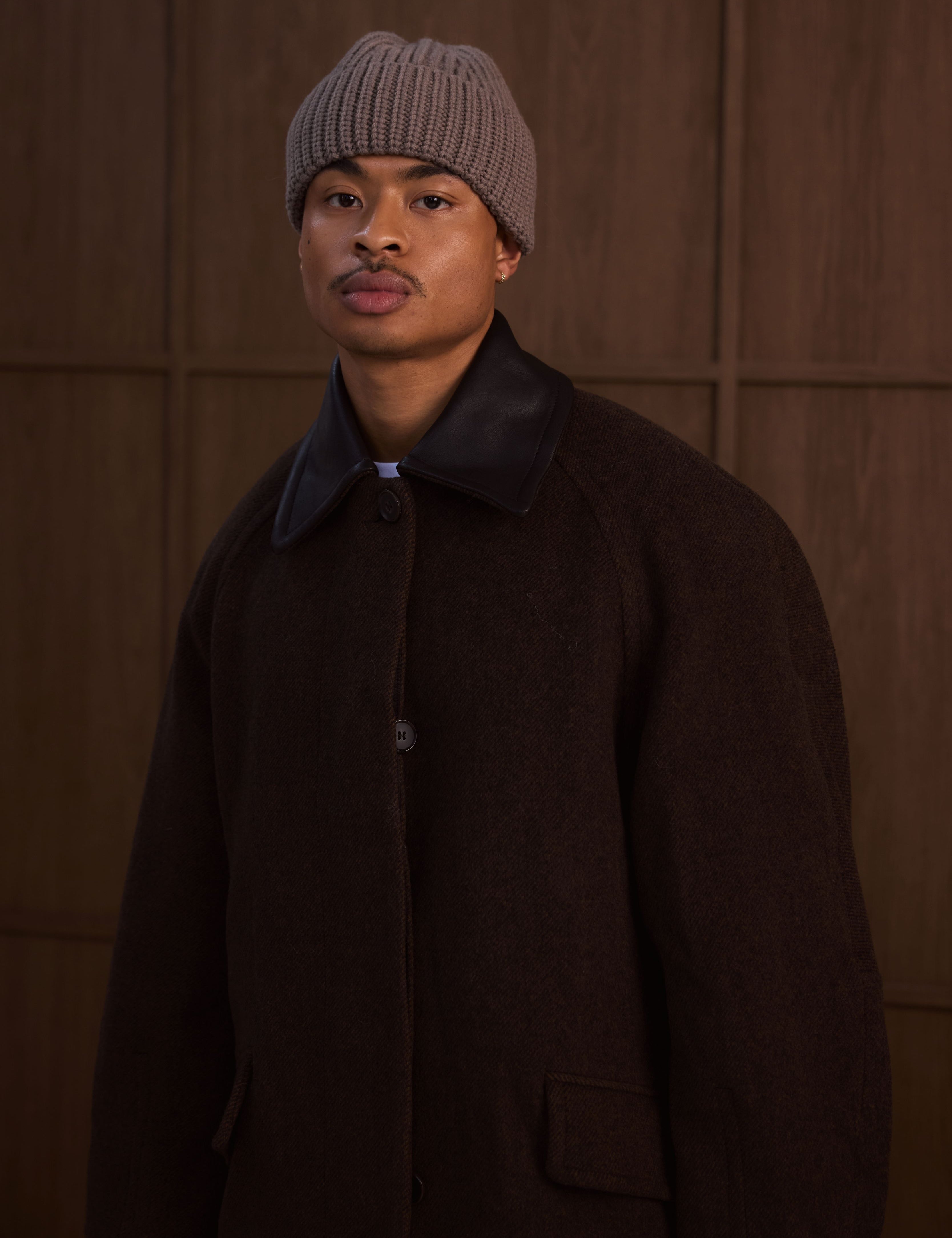 The Merino Wool Beanie - Earthly Grey