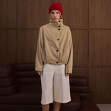 The Merino Wool Beanie - Lava Red