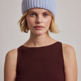The Merino Wool Beanie - Aura Blue