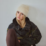 The Merino Wool Beanie - Off White