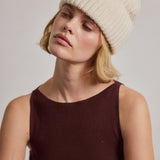 The Merino Wool Beanie - Off White