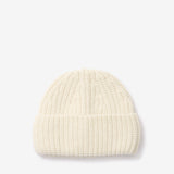 The Merino Wool Beanie - Off White