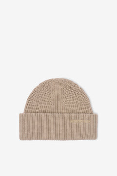 Embroidered Merino Wool Beanie