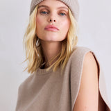 Embroidered Merino Wool Beanie