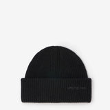 Embroidered Merino Wool Beanie