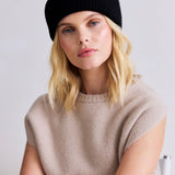 Embroidered Merino Wool Beanie
