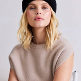 Embroidered Merino Wool Beanie