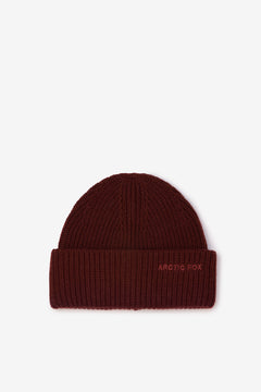 Embroidered Merino Wool Beanie