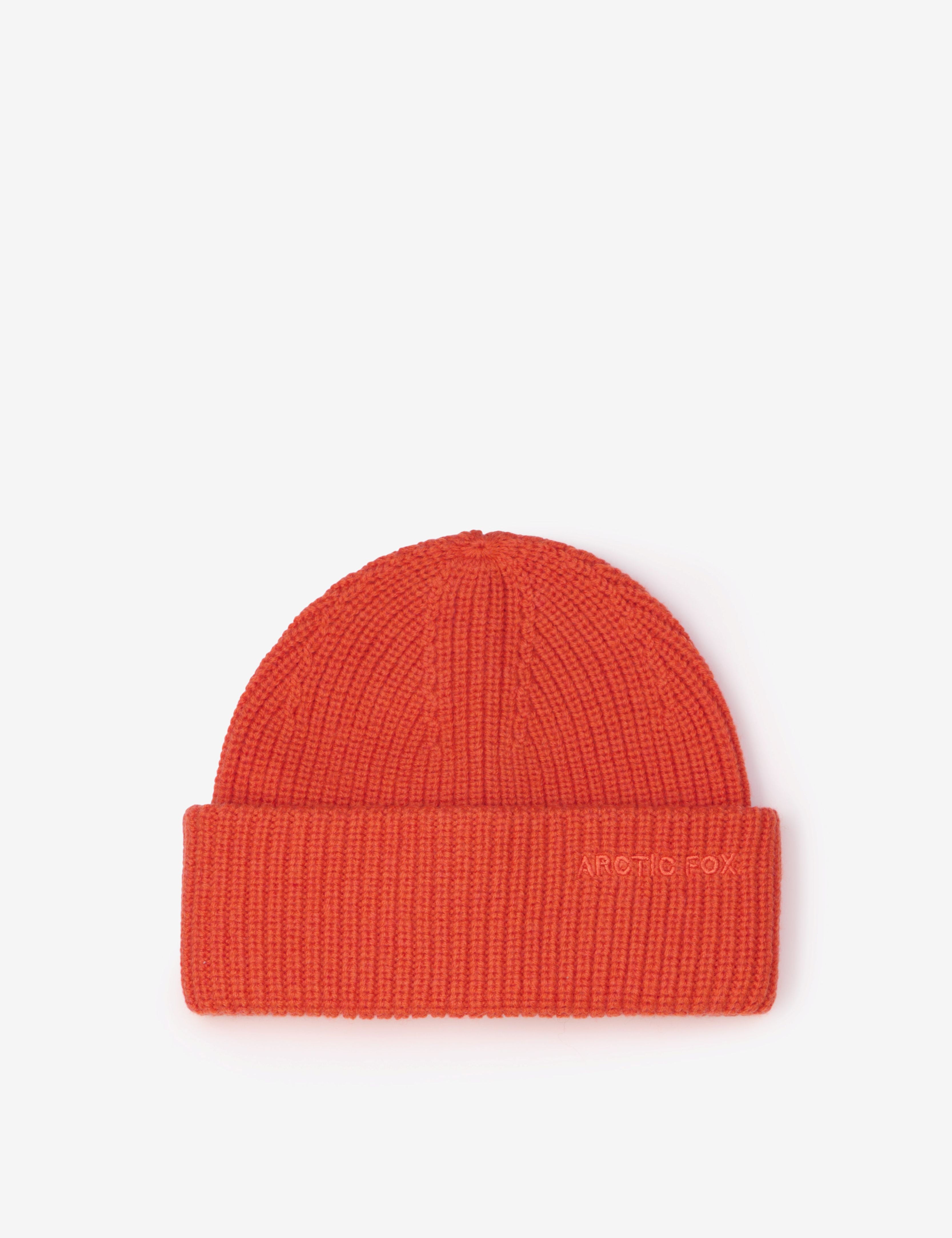 Embroidered Merino Wool Beanie