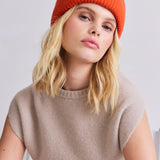 Embroidered Merino Wool Beanie