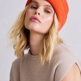 Embroidered Merino Wool Beanie