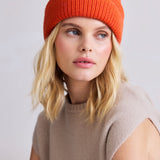 Embroidered Merino Wool Beanie