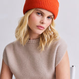 Embroidered Merino Wool Beanie