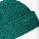 Embroidered Merino Wool Beanie