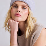 Embroidered Merino Wool Beanie