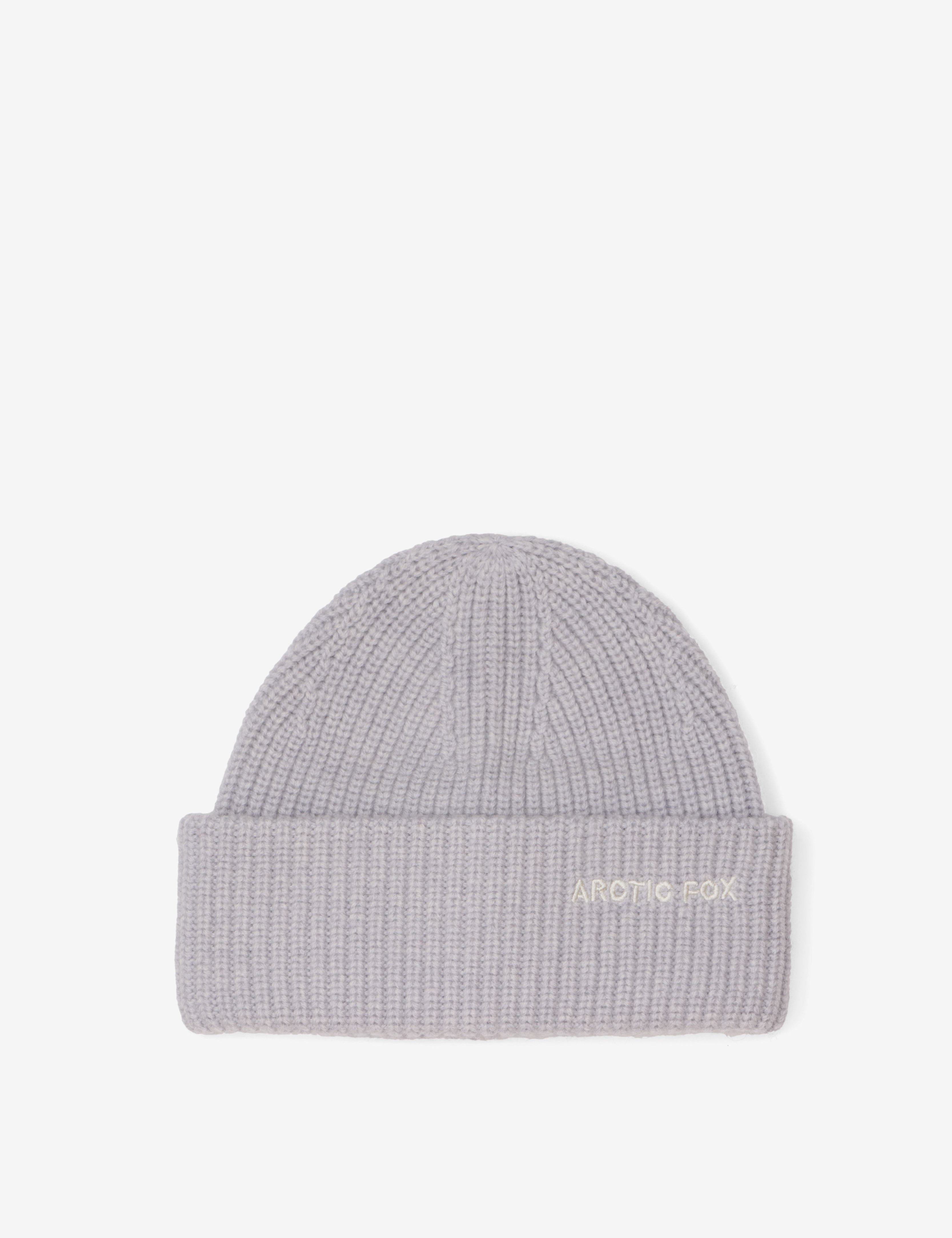 Embroidered Merino Wool Beanie