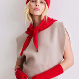 Embroidered Merino Wool Beanie