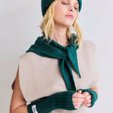Merino Wool Fingerless Gloves