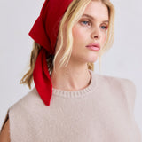 Merino Wool Triangle Scarf