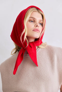 Merino Wool Triangle Scarf