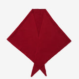 Merino Wool Triangle Scarf (L) - Robust Red