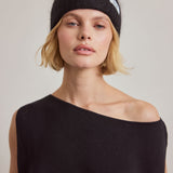 The Mohair Beanie - Ebony Black
