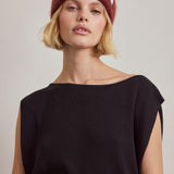 The Mohair Beanie - Cherry Burgundy