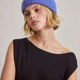 The Mohair Beanie - Future Dusk Blue