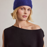 The Mohair Beanie - Deep Sea Navy