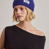 The Mohair Beanie - Deep Sea Navy